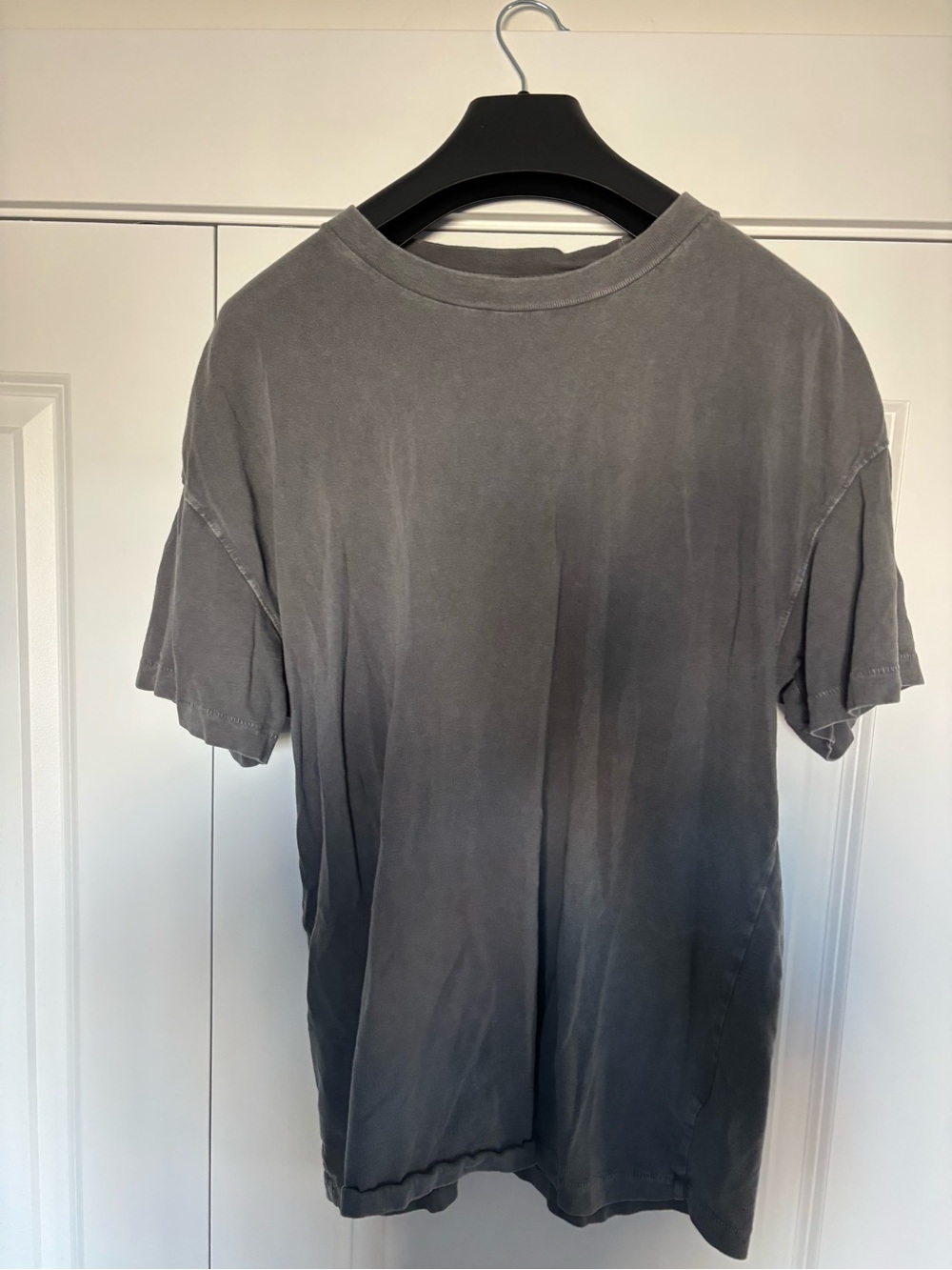 Abercrombie & Fitch Washed Gray Short-Sleeve Tee